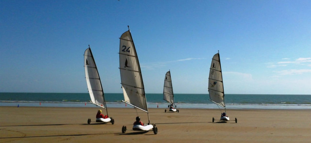 char à voile